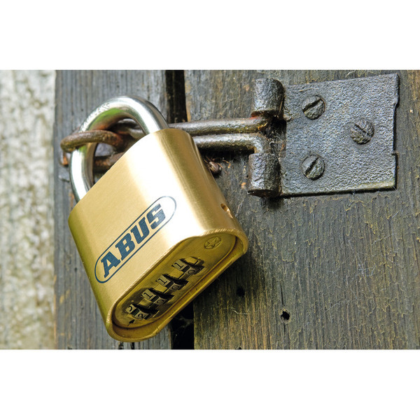 Abus Hængelås/kodelås Rustfri 50mm