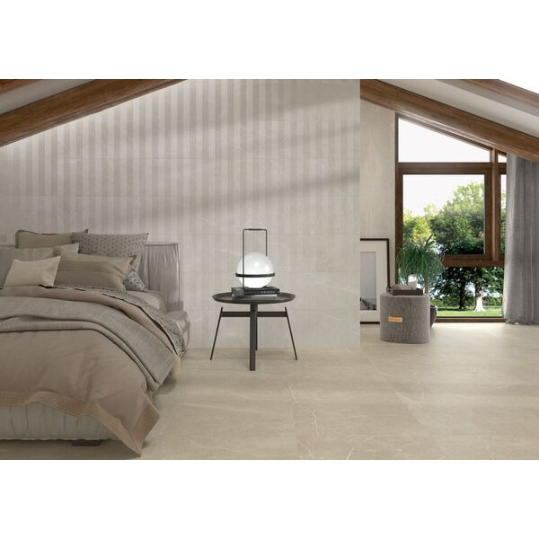 Tau Soapstone Gulvflise Tan Rect - 60x60cm