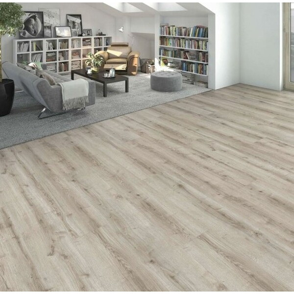 8mm Haro Disano WaveAqua XL Trægulv - Grey eg - 8x243x2200mm