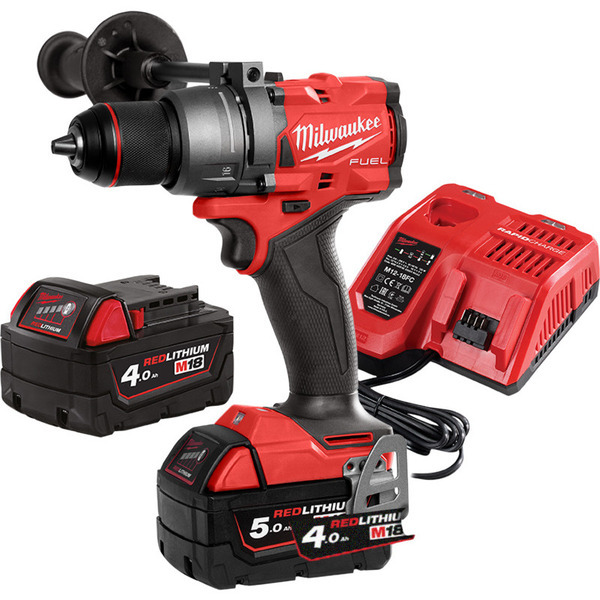 Milwaukee M18 Slagboremaskine - 18V FPD3-402C 2x4,0Ah Sæt