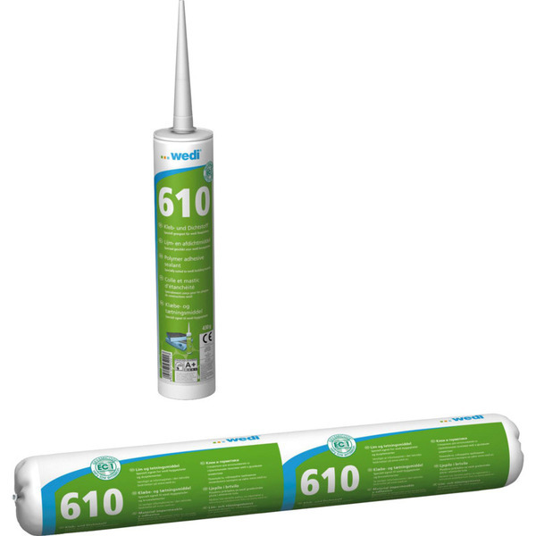 Wedi Klæbe & Tætningsmiddel 610 - 300ml. 