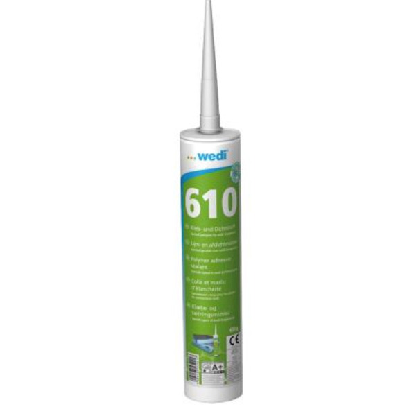 Wedi Klæbe & Tætningsmiddel 610 - 300ml. 
