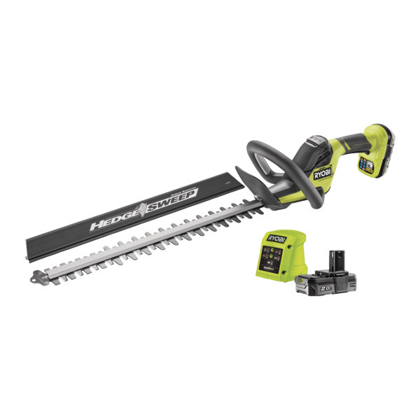 Ryobi ONE+ Hækkeklipper 50 cm 2,0Ah og Oplader – 18V RY18HT50A-120