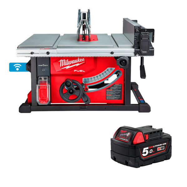 Milwaukee M18 Bordrundsav inkl. Batteri 5,5Ah
