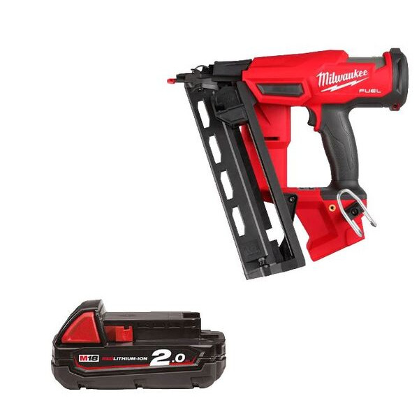 Milwaukee M18 Dykkerpistol + Batteri 2,0Ah