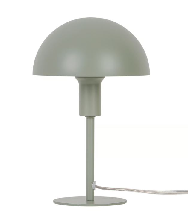 Nordlux Bordlampe Ellen Mini Støvet Grøn