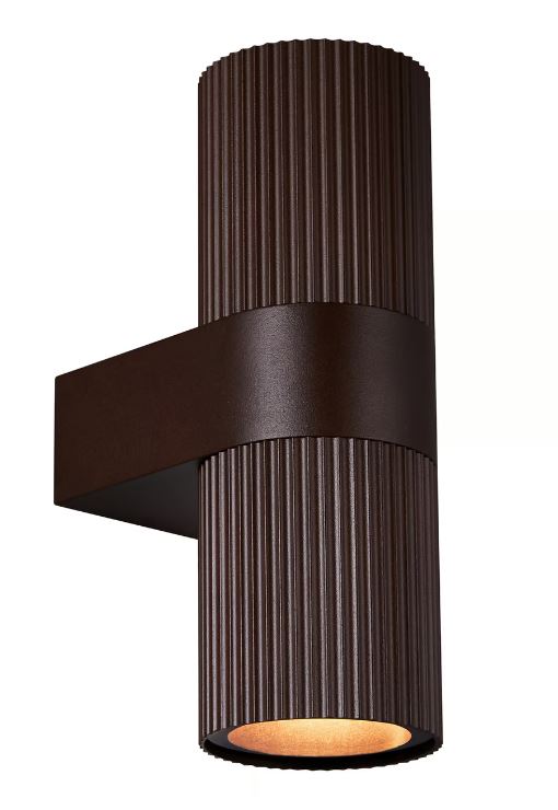 Nordlux Kyklop Ripple Væglampe Rust