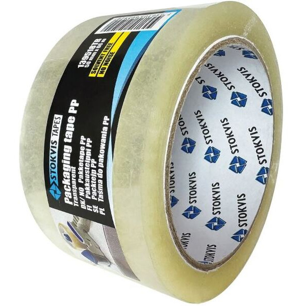Stokvis Emballagetape Brun 28My - 50mmx66m