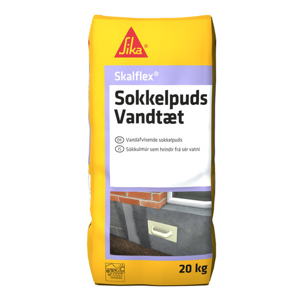 Skalflex Sokkelpuds Grå - 20kg