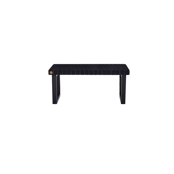 Luna Bænk Lille Sort - 100x45x45cm