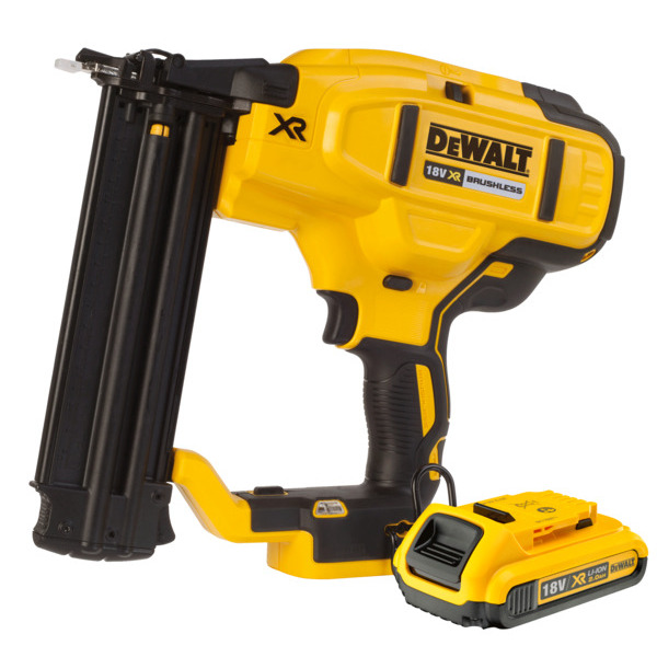 DEWALT XR Stiftepistol DCN680N-XJ + 18V Batteri 2,0Ah