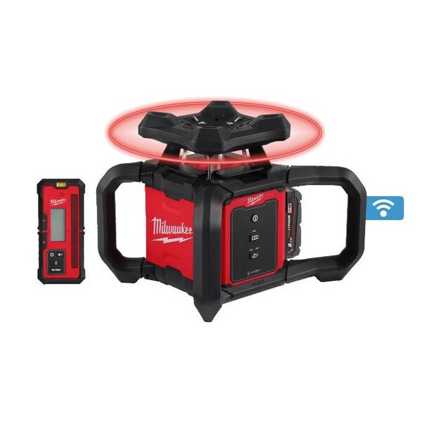 Milwaukee Horisontal Rotationslaser med ONE-KEY - 18V Sæt