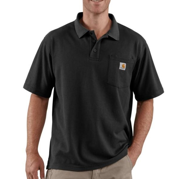 Carhartt Poloshirt Sort Large