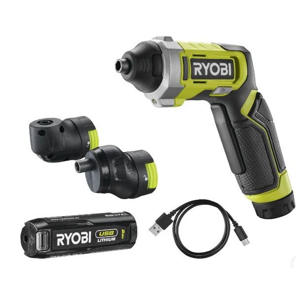 Ryobi 4V Skruemaskine RSD4-120TA2 USB Lithium
