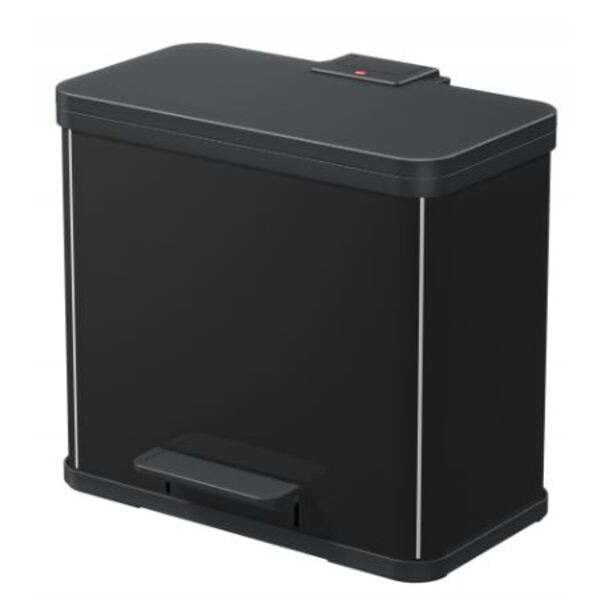 Hailo Pedelspand Øko Trio Plus 3x9 Sort