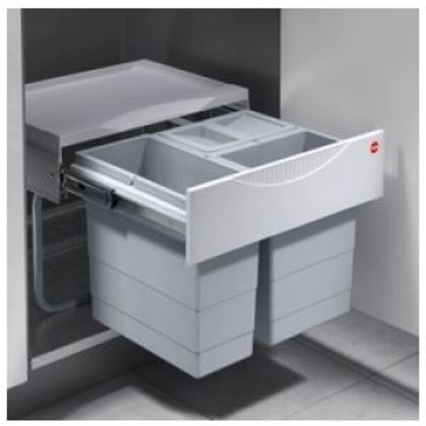 Hailo Affaldssystem 1x12L + 2x8L Spande