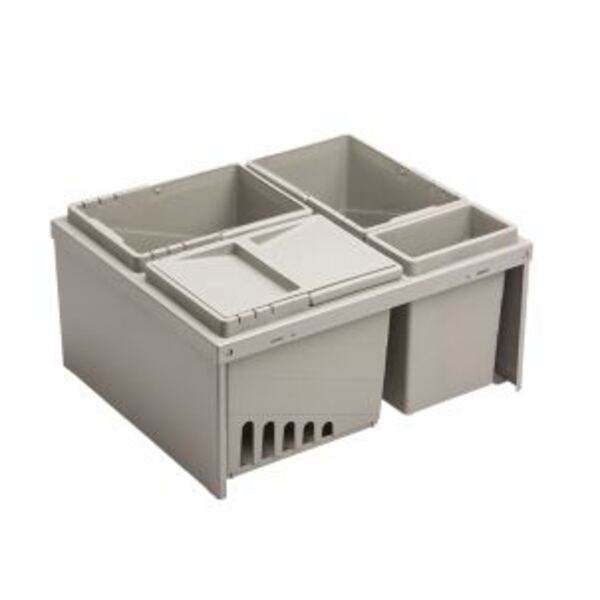 GF Affaldssystem 3x11L+1x3L T/skuffe