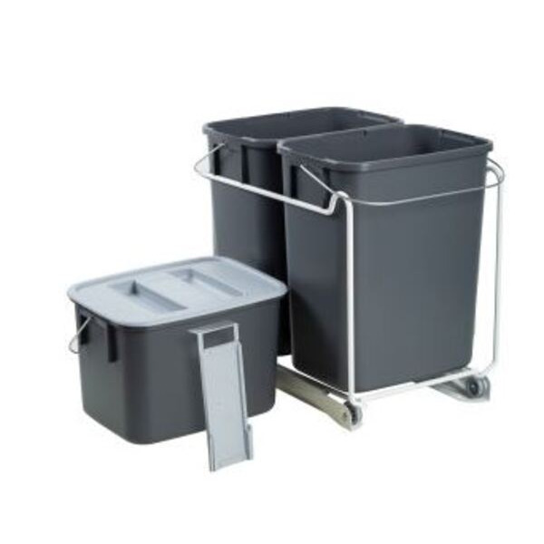 NP Affaldssystem udtræk 2x12 1x7L Spande