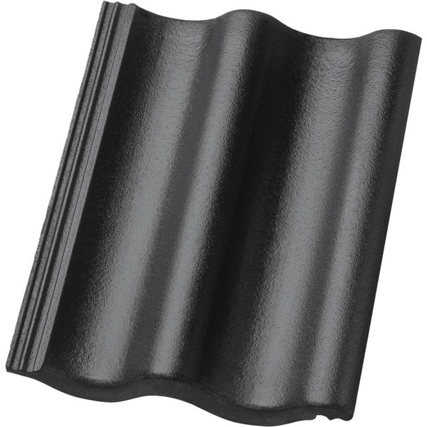 EasyLife Dobbelt-S Betontagsten Sort