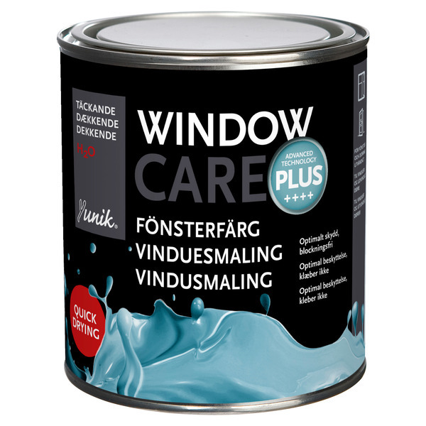 Yunik Vinduesmaling Plus Hvid/cc - 0,7L