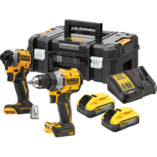 DEWALT XR Boremaskine og Slagskruetrækker - 18V inkl. Batterier