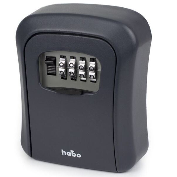 Habo Nøgleboks 103 Sortgrå