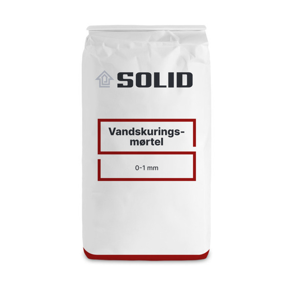 SOLID Vandskuringsmørtel - 18kg
