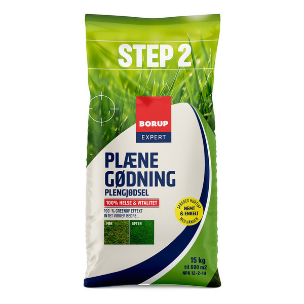 Borup Expert Plænegødning Step 2 - 15kg