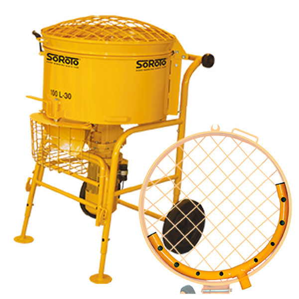 Soroto Tvangsblander 100L/30 + Dust Controller - 100L