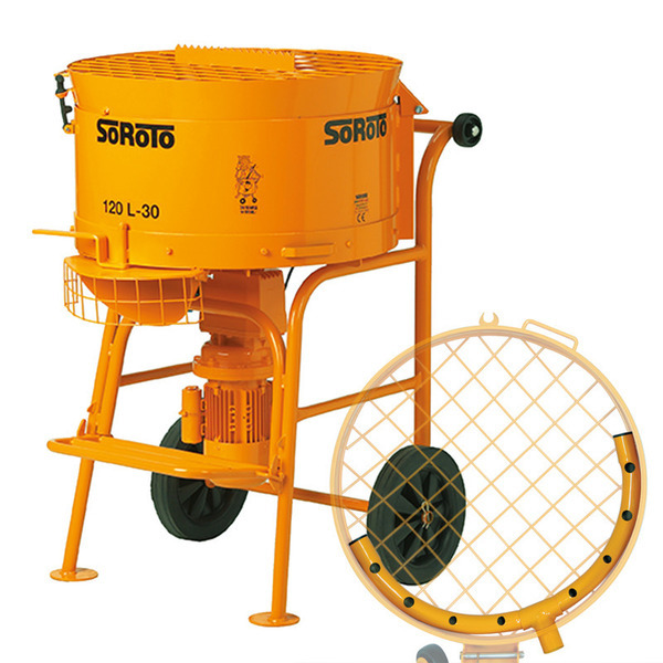 Soroto Tvangsblander 120L/30 + Dust Controller - 120L