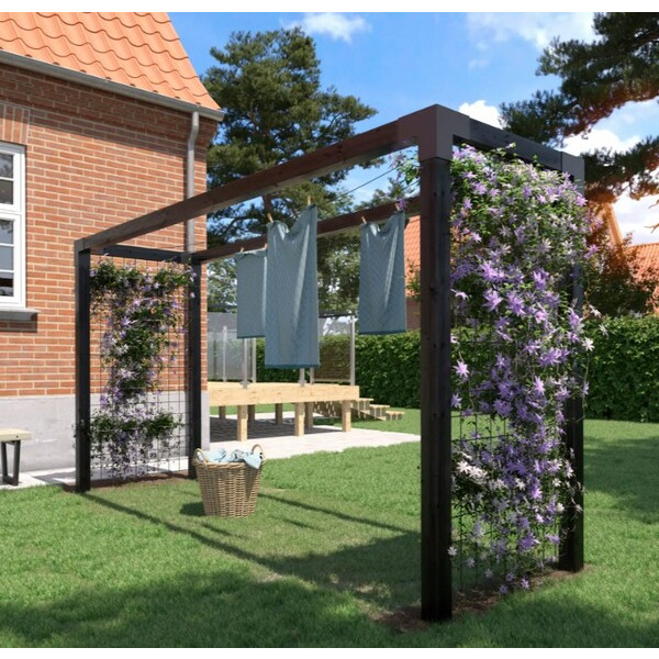 Plus Cubic Tørrestativ - Træ/Stål