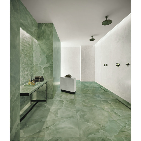 Onyx Jade Retc. Poleret Gulv/-vægflise - 60x120cm