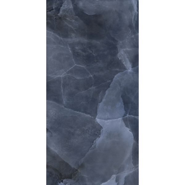 Onyx Blue Retc. Poleret Gulv/-vægflise - 60x120cm