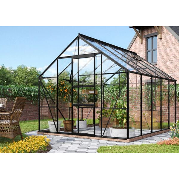 Vitavia Merkur 8300 - 8.3 m² - Drivhus - Sort