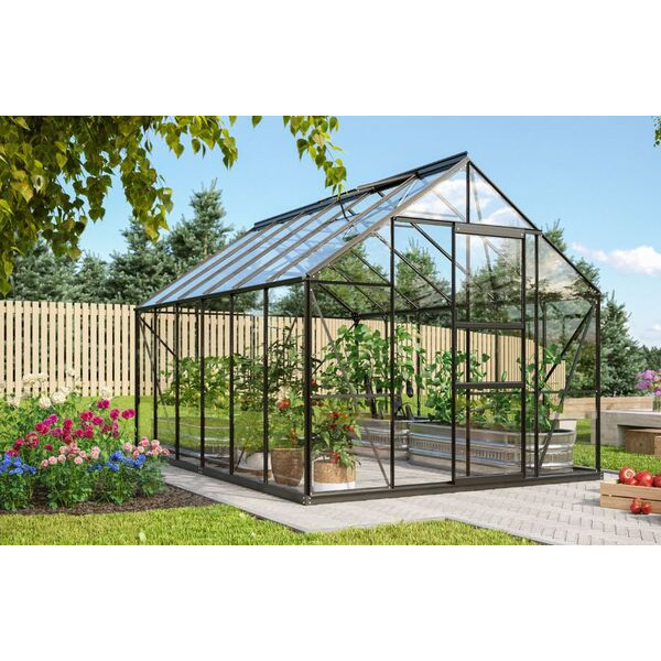 Vitavia Merkur 9900 - 9.9 m² - Drivhus - Sort