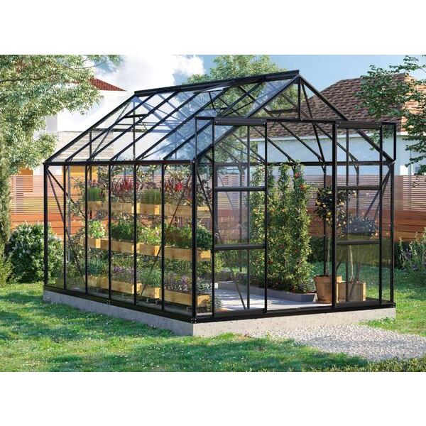 Vitavia Uranus 9900 - 9.9 m² - Drivhus - Sort