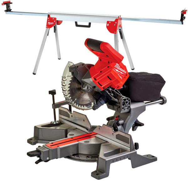 Milwaukee M18 Kap Geringssav 18V FMS190-0 + Arbejdsbord MSL 2000