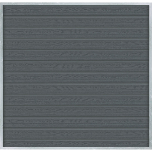 Plus Artura Komposithegn Skifergrå - 180x175cm