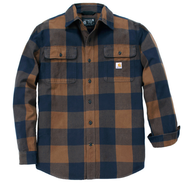 Carhartt Long Sleeve Plaid Skjorte