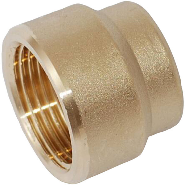 Formmuffe Messing 1/2x3/8"