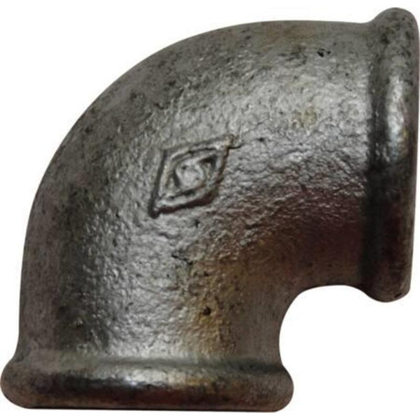 Vinkel Galv. 90G 3/4'' Indv. Gevind