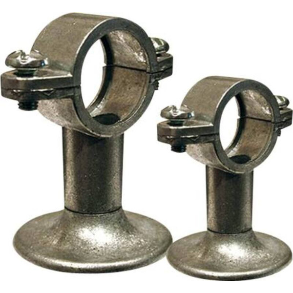 Zinkrørbærer M/Vægflange 3/4"
