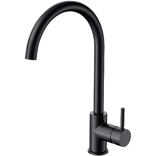 Blue Label Køkkenarmatur 275mm Høj C tud - Mat sort