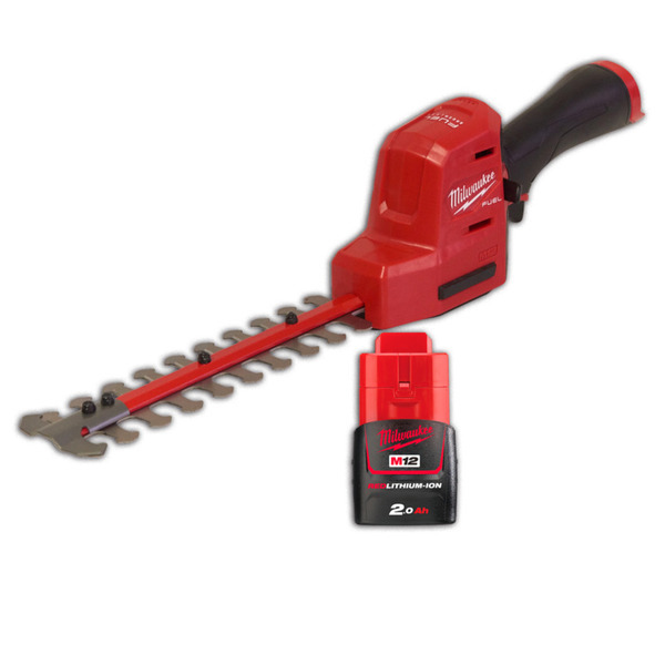 Milwaukee M12 Hækkeklipper FHT20-402 + 2,0Ah Batteri