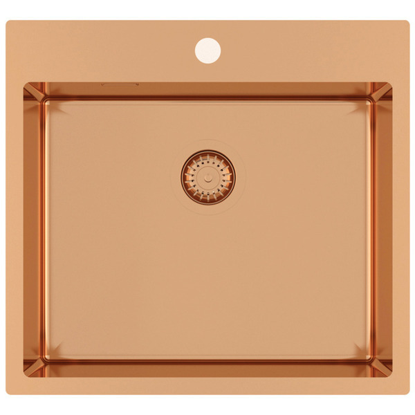 LA 550 Køkkenvask PVD Kobber - 55x50cm