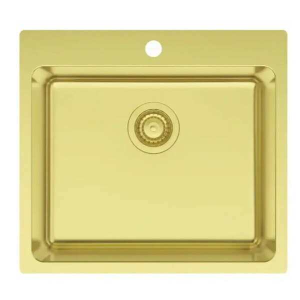 LA 550 Køkkenvask PVD Messing - 55x50cm