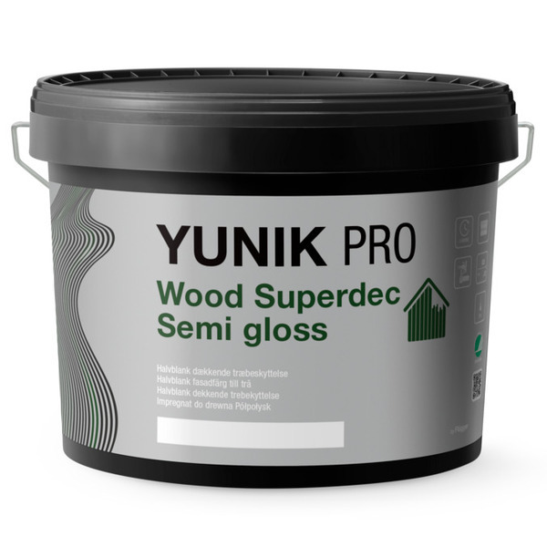 Yunik Pro Wood Træbeskyttelse Semi Gloss Base 3 - 9L