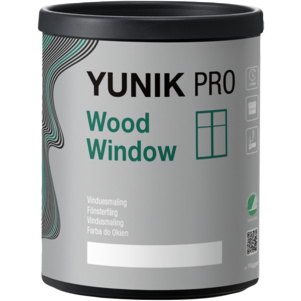 Yunik Pro Wood Vindue Hvid - 0,7L 