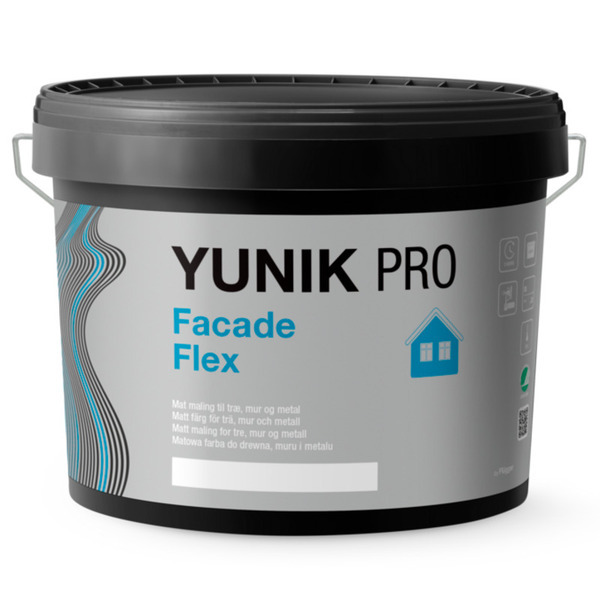 Yunik Pro Facade Flex Hvid - 9 Liter