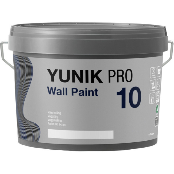 Yunik Pro "Wall Paint 10" Vægmaling - Hvid - 2,5 Liter